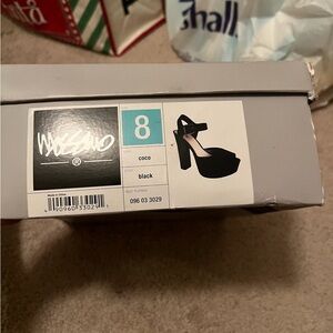 Women's Black Platform Heels